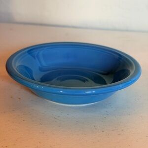 Fiesta by Homer Laughlin Peacock Blue Small Berry Bowl stacking